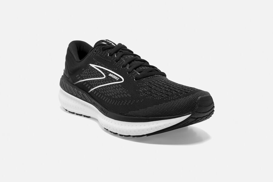 Brooks Glycerin Gts 19 Road Löparskor Dam - Svarta/Vita - 1596-AERDZ